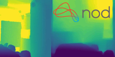 Depth Detection with Vitis-AI on DPU Using Nod.AI Monocular Depth Detection Model