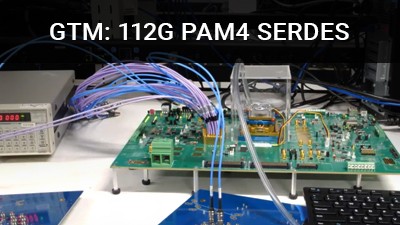 Versal Premium 112G PAM4 GTM 串行解串器 OFC