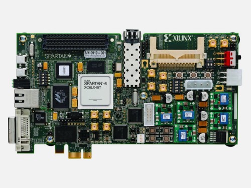 SP605-evaluation-board-gray