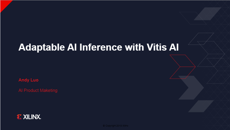 使用 Vitis AI 实现灵活应变的 AI 推断