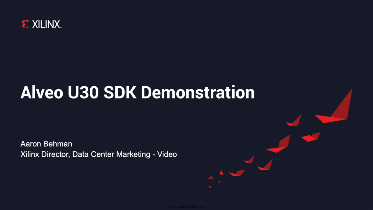 Alveo U30 SDK 快速上手演示